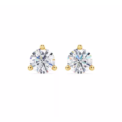 Three-Prong Diamond Martini Earrings (3 ct. tw.)