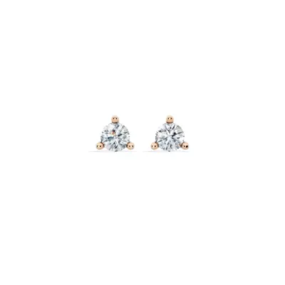 Three-Prong Diamond Martini Earrings (1/4 ct. tw.)