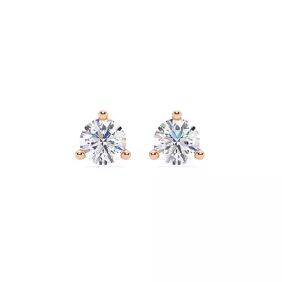 Three-Prong Diamond Martini Earrings (1 1/2 ct. tw.)