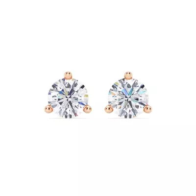 Three-Prong Diamond Martini Earrings (3 ct. tw.)
