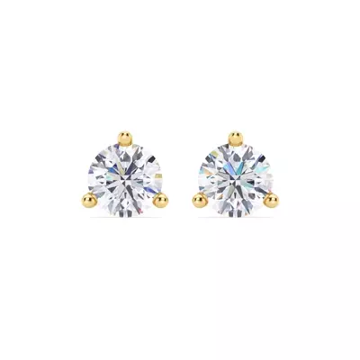 Three-Prong Diamond Martini Earrings (3 ct. tw.)