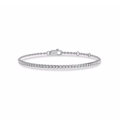 Lab Diamond Tennis Chain Bracelet (1 ct. tw.)