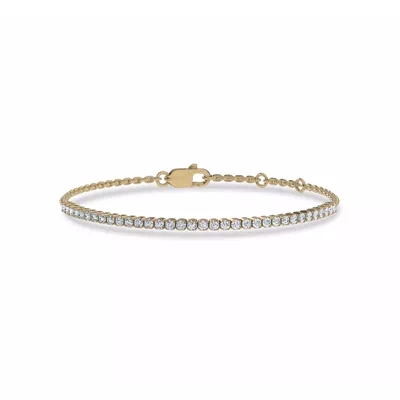 Lab Diamond Tennis Chain Bracelet (1 ct. tw.)