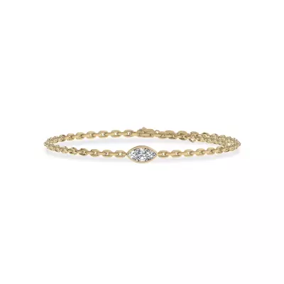 Maravina Bezel Lab Diamond Bracelet by Christian Siriano