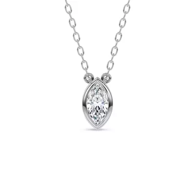 Maravina Bezel Lab Diamond Pendant by Christian Siriano (.20 ct.)