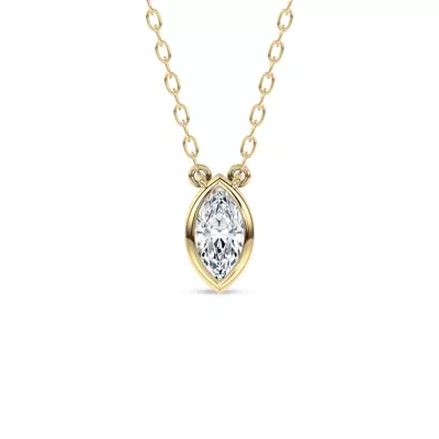 Maravina Bezel Lab Diamond Pendant by Christian Siriano (.20 ct.)