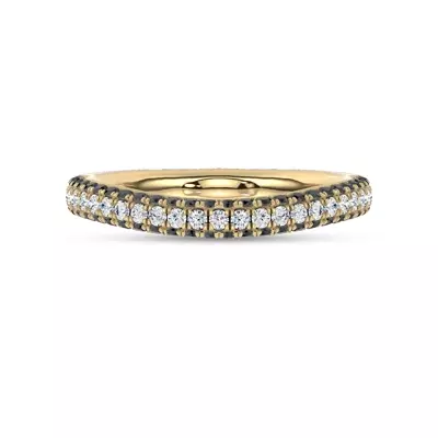 Midnight Noir Contoured Band by Christian Siriano