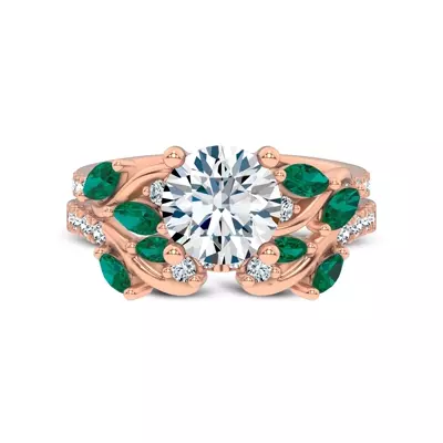 Hayden Tsavorite And Diamond Band
