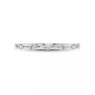 Starlight Spaced Round Diamond Band