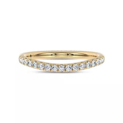 Classic Contoured Pavé Lab Band by Christian Siriano