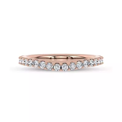 Perelle Contour Pavé Band