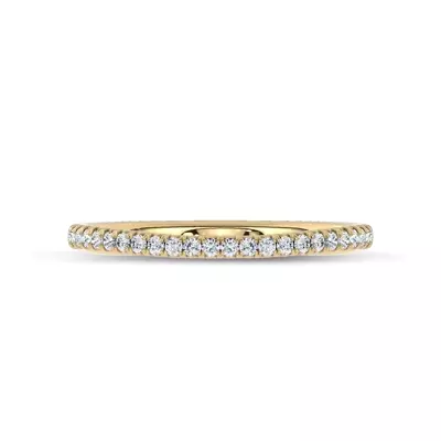 Unione Pavé Contoured Band by Christian Siriano