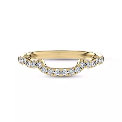 Valora Contoured Pavé Lab Band by Christian Siriano