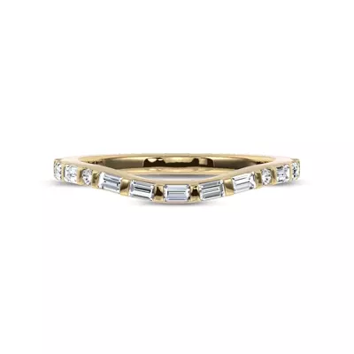 Mirabel Baguette Contoured Lab Band by Christian Siriano