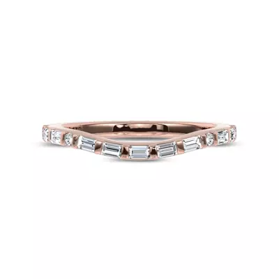 Mirabel Baguette Contoured Lab Band by Christian Siriano
