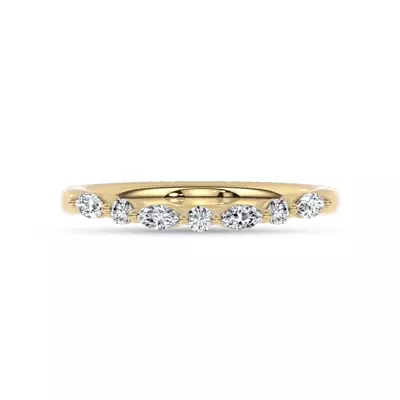 Novelle Mixed Shape Band by Christian Siriano