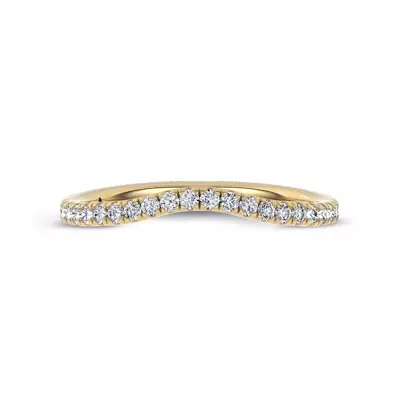 Serenade Contoured Pavé Lab Band by Christian Siriano