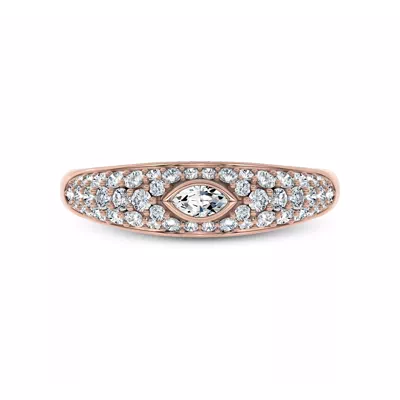 Sequin Marquise Lab Diamond Band by Christian Siriano