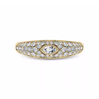 Sequin Marquise Lab Diamond Band by Christian Siriano