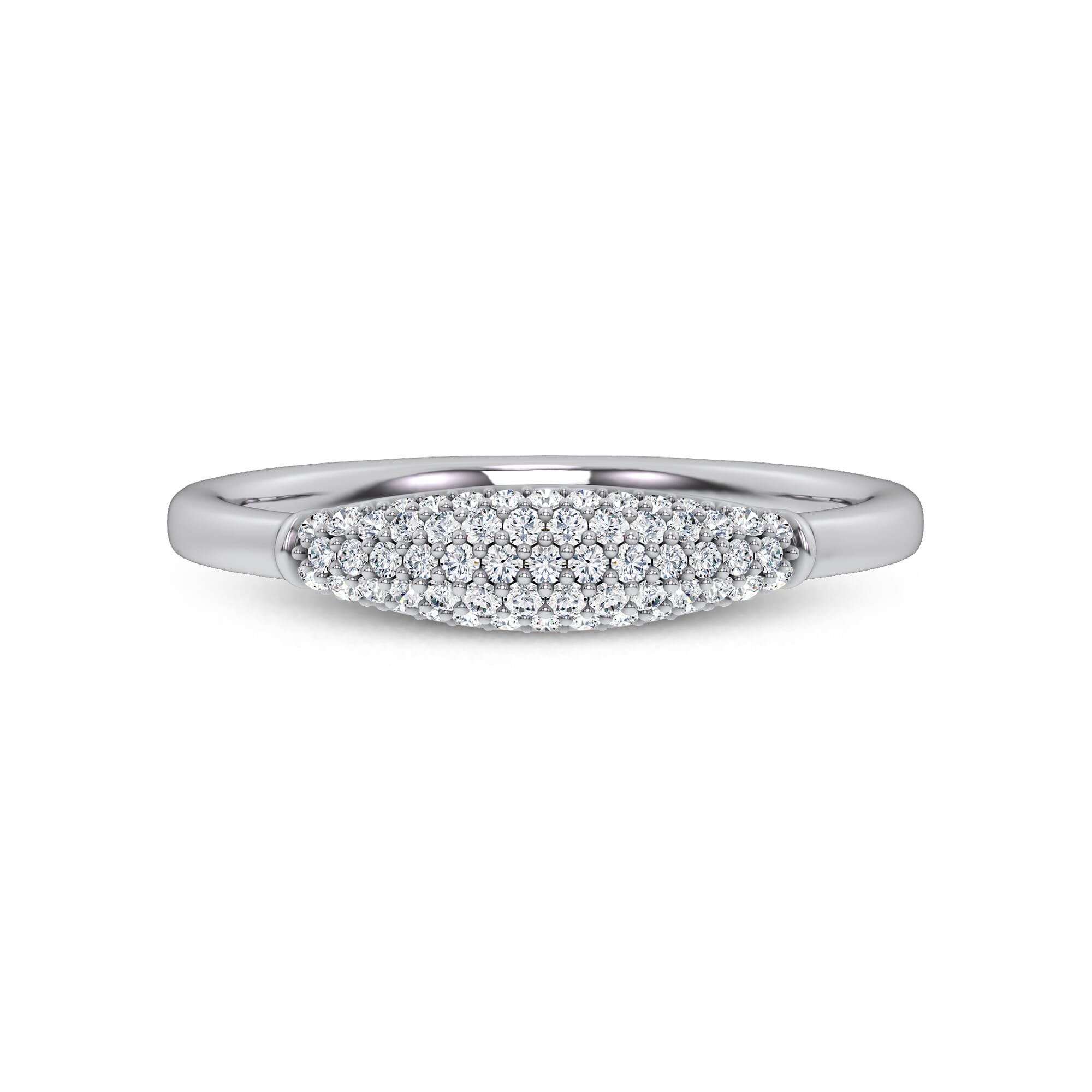 Mirage Pavé Dome Ring