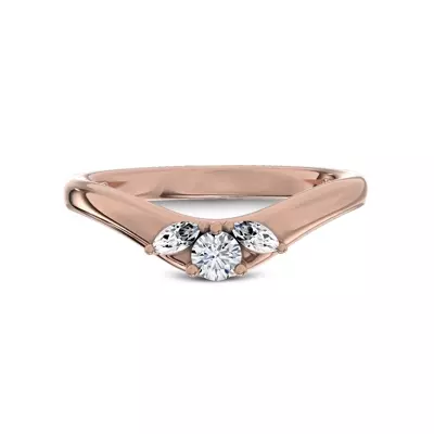 Elysium Curved Lab Diamond Band