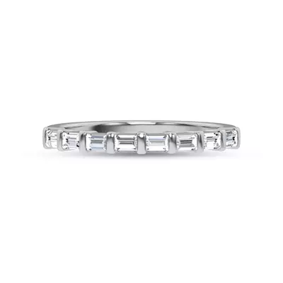 Baguette Diamond Half Band (.20 ct. tw.) 