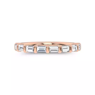 Baguette Diamond Half Band (.50 ct. tw.) 