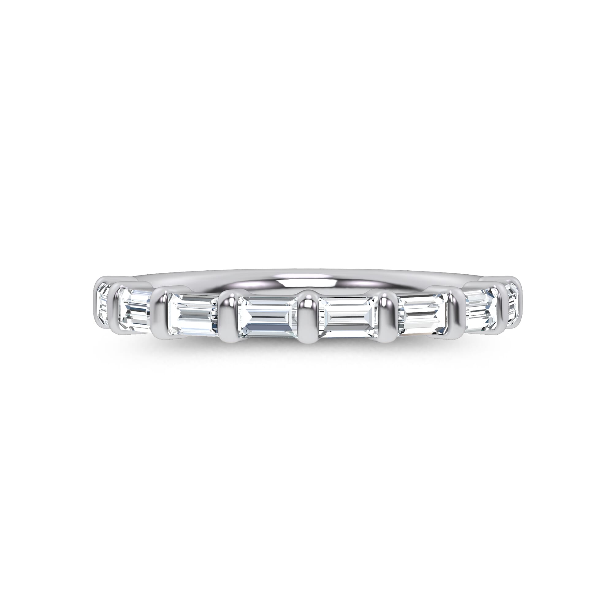 Baguette Diamond Half Band (.50 ct. tw.) 