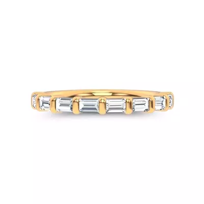 Baguette Diamond Half Band (.50 ct. tw.) 