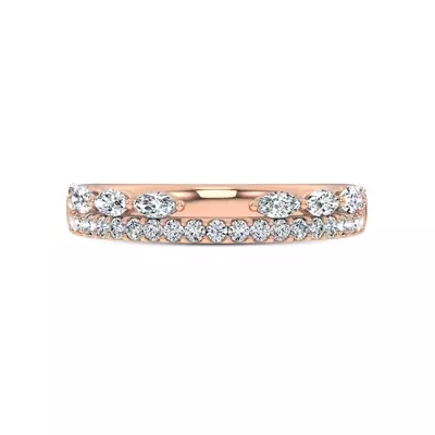 Ouvre Marquise Wrap Pavé Band