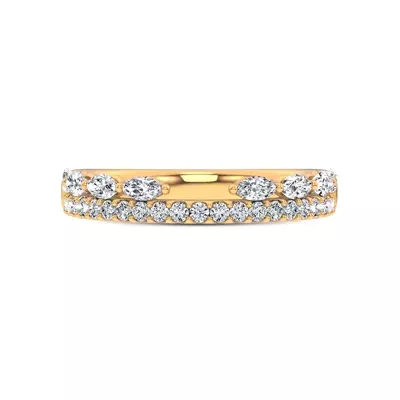 Ouvre Marquise Wrap Pavé Lab Band