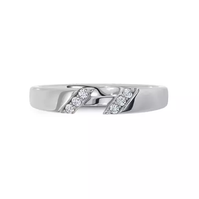 Versant Open Pavé Diamond Band