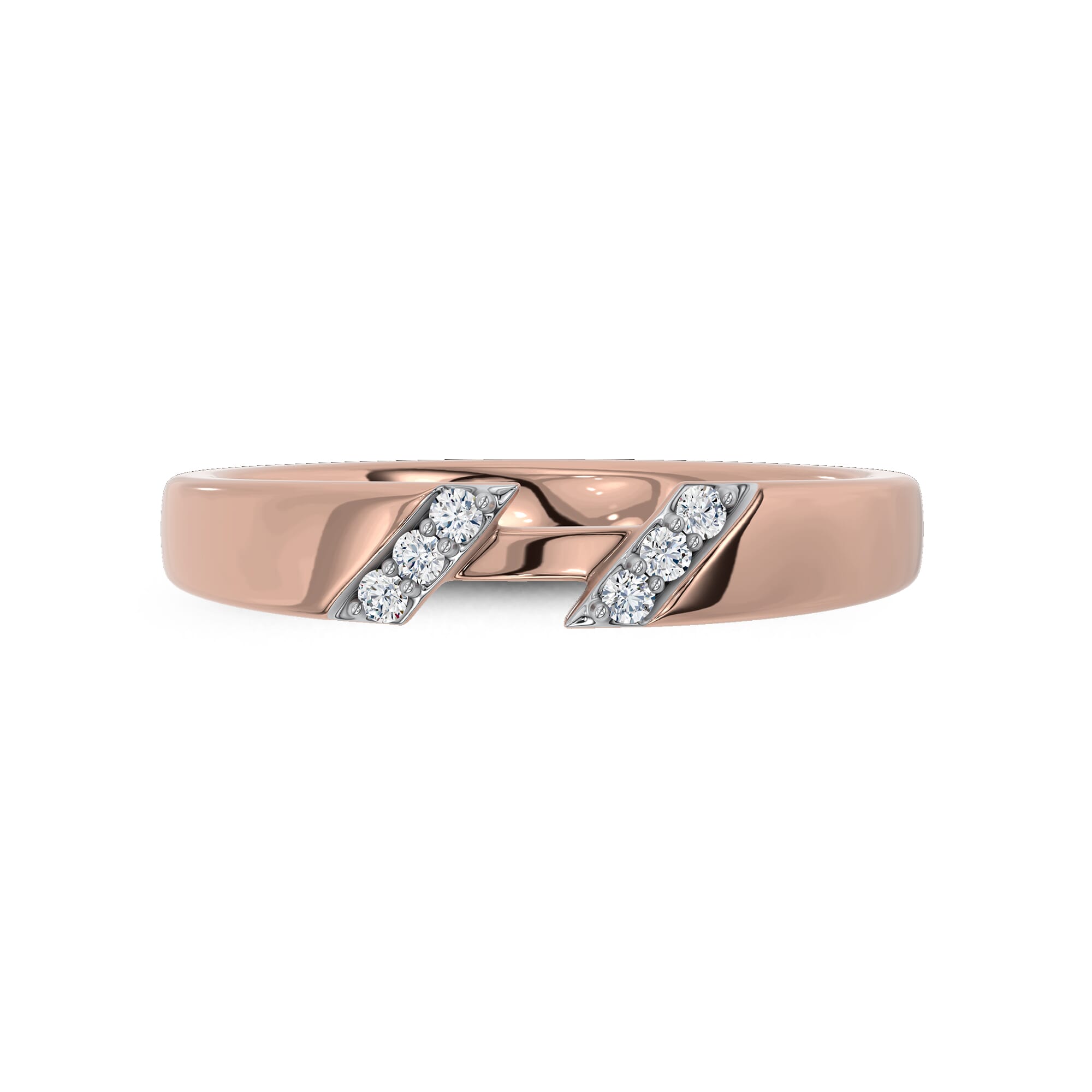Versant Open Pavé Diamond Band