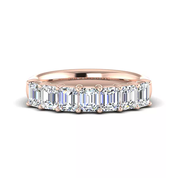 Mae 7 Stone Lab Diamond Band