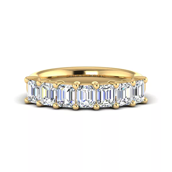 Adley 7 Stone Lab Diamond Band