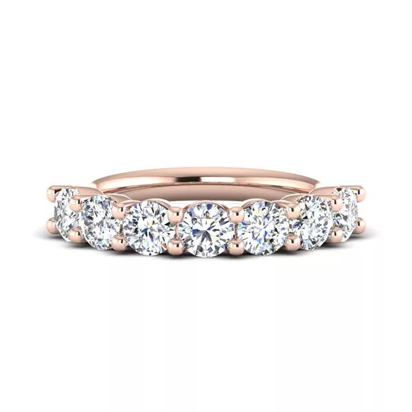 Bonnie 7 Stone Lab Diamond Band