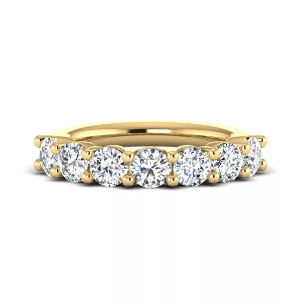 Bonnie 7 Stone Lab Diamond Band