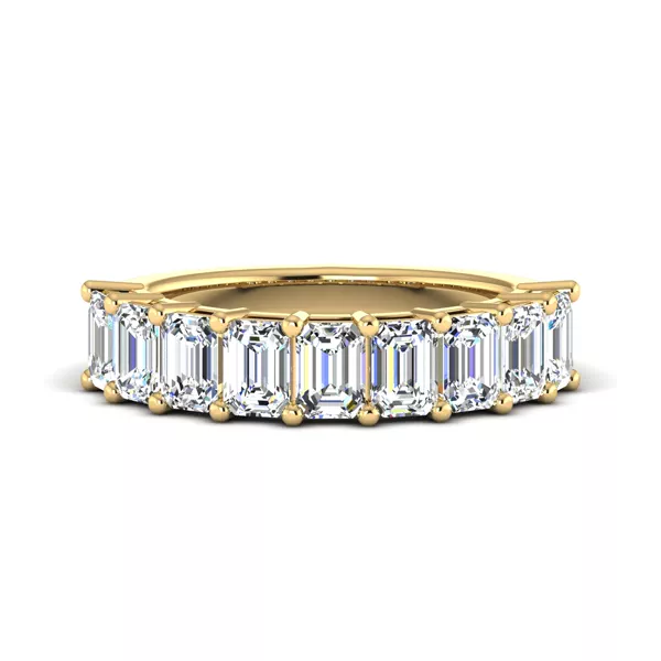 April 9 Stone Shared Prong Anniversary Band