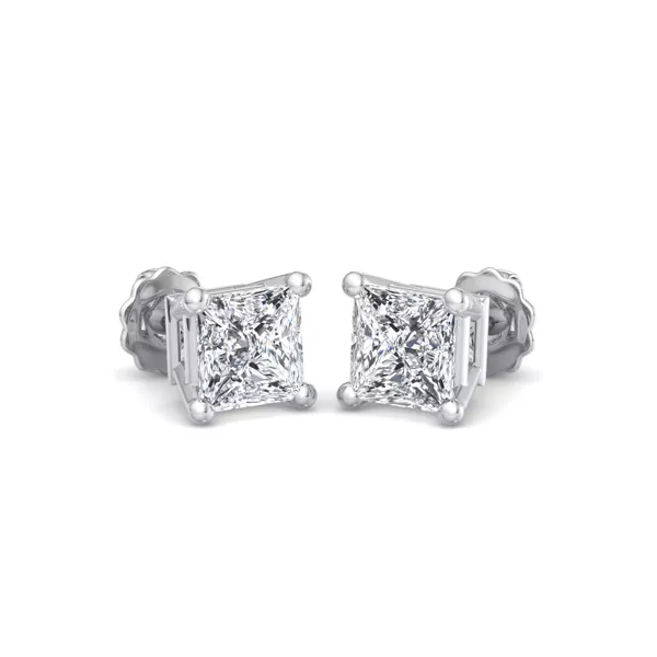 Setting Fancy Shape Diamond earrings