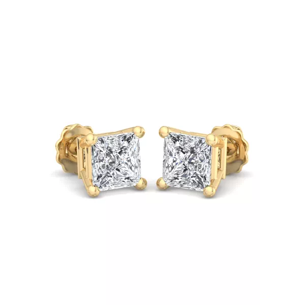 Fancy Shape Diamond Earrings