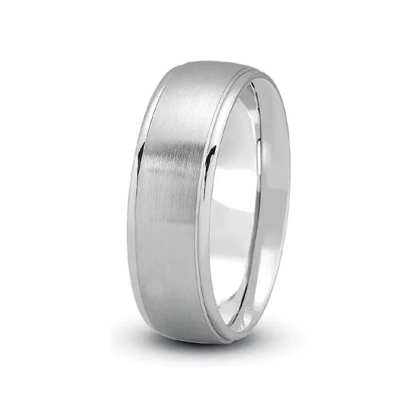 Dome Satin Finished With Recessed Sides (7mm)