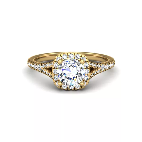 Grace Halo Engagement Ring