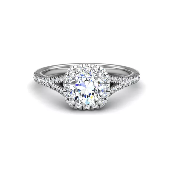 Grace Halo Engagement Ring
