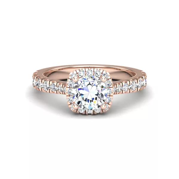 Riley Halo Engagement Ring
