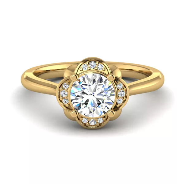 Mariah Halo Engagement Ring