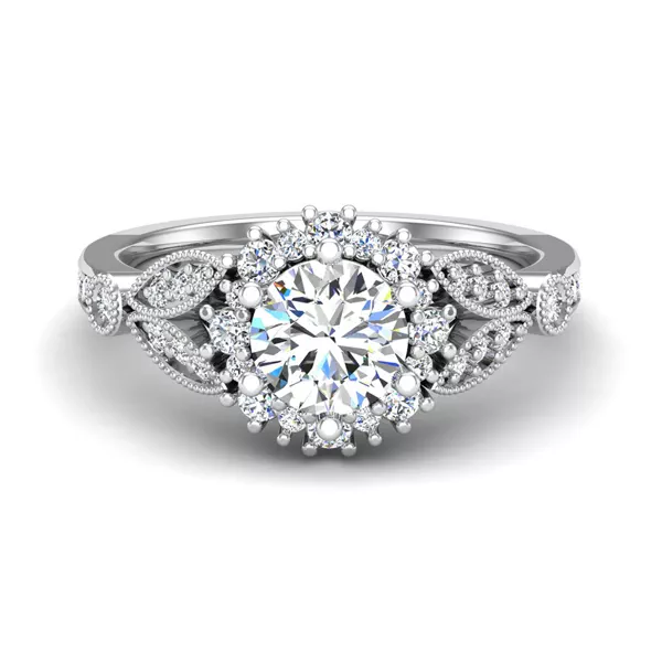Gracelynn Halo Engagement Ring