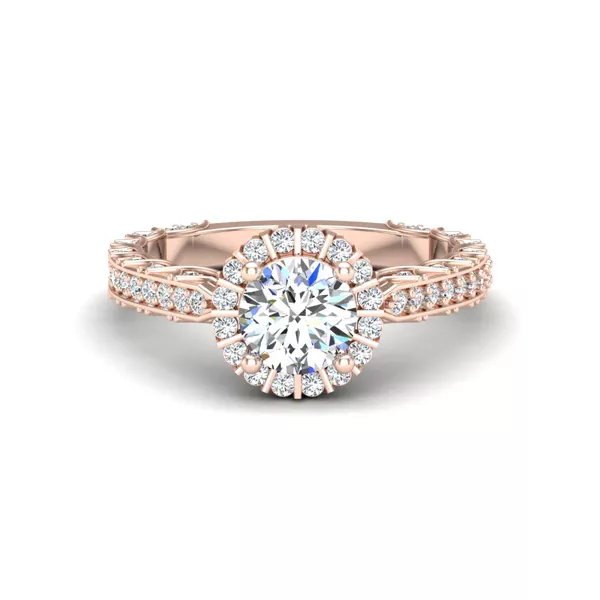 Sutton Halo Engagement Ring