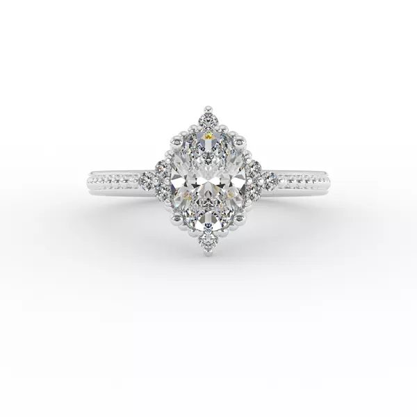 Ainsley Halo Engagement Ring