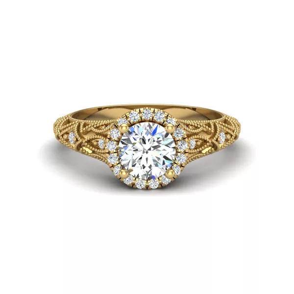 Rylie Halo Engagement Ring