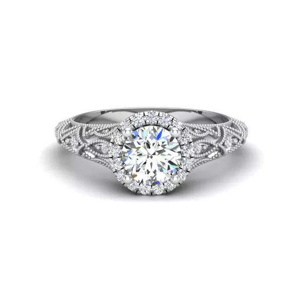 Rylie Halo Engagement Ring